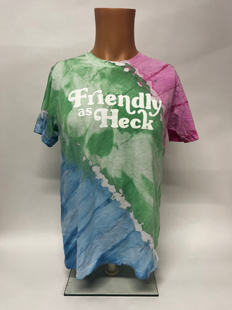 Proud As Heck: Polysexual Flag Tie Dye Tee