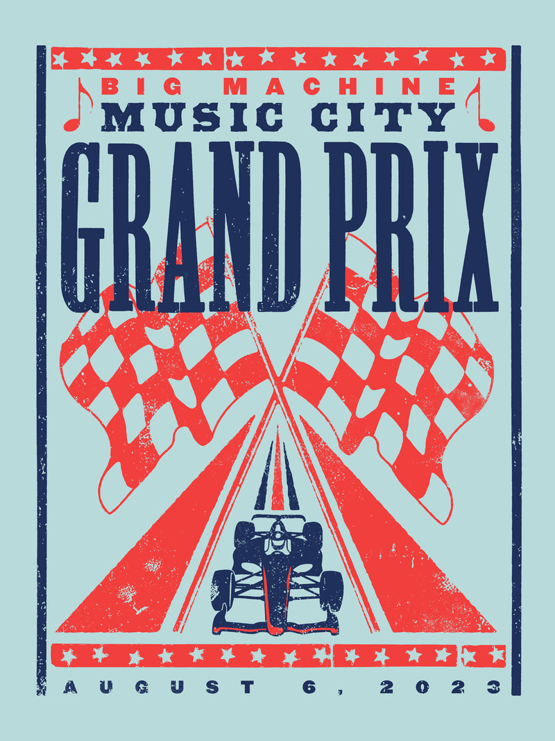 Music City Grand Prix - 2023 Event Poster