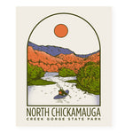 8x10 - North Chickamauga Creek Gorge State Park Art Print