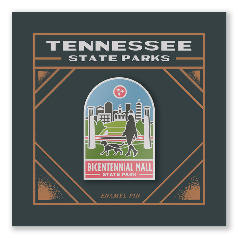 TNSP - Bicentennial Mall Enamel Pin