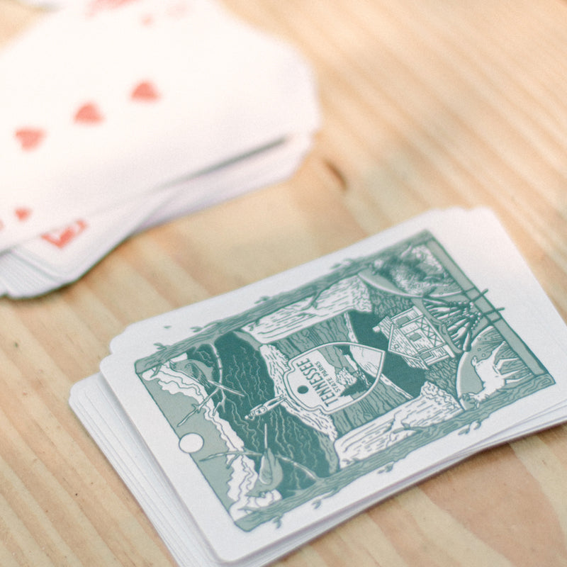 TNSP - Crest Mural Playing Cards