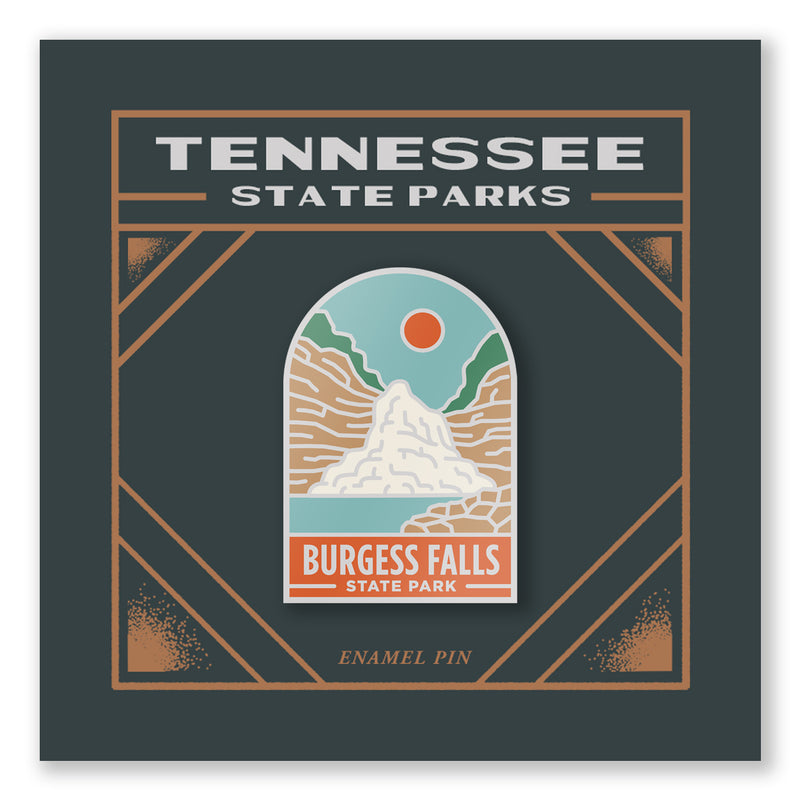 TNSP - Burgess Falls Enamel Pin