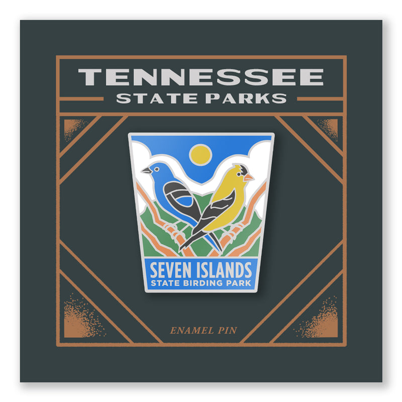 TNSP - Seven Islands Enamel Pin