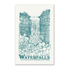 TNSP - Can't Stop Chasing Waterfalls Tea Towel