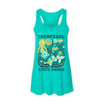 TNSP - Tennessee Flowers Tank (Teal)