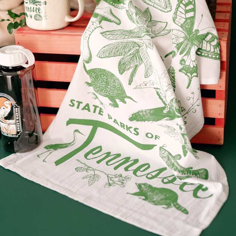 TNSP - Nature Print Tea Towel