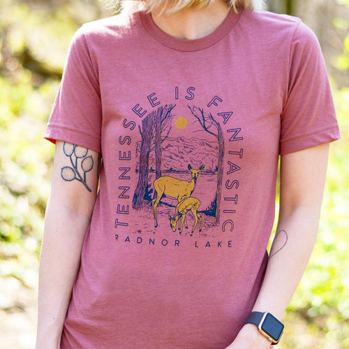 Tennessee Is Fantastic - Radnor Lake Shirt (Mauve)