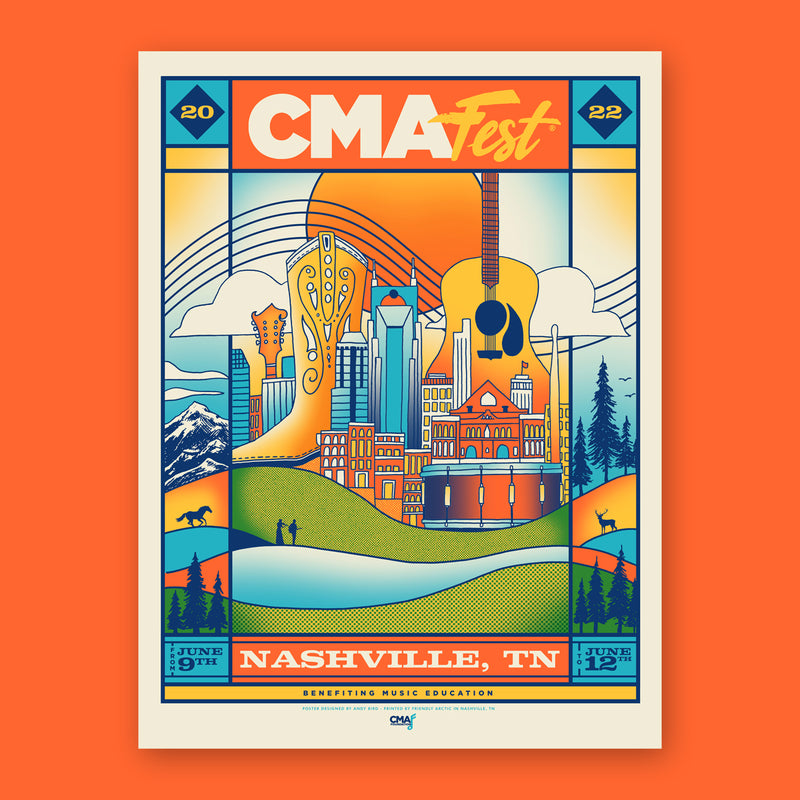 CMA Fest 2022 Show Poster