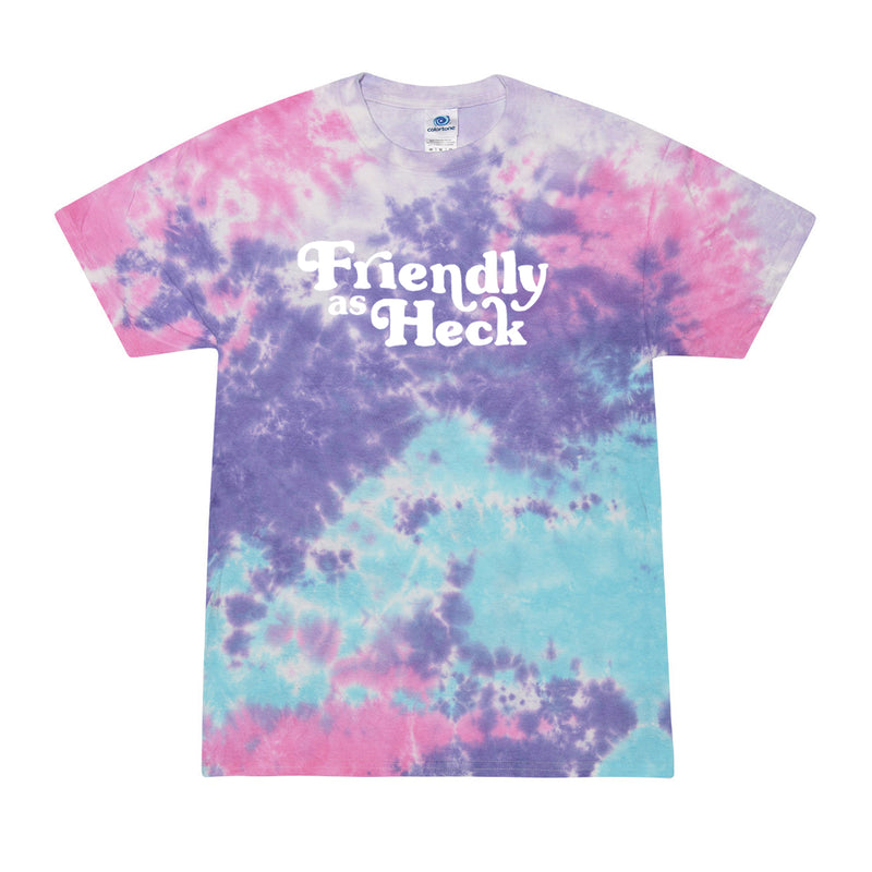 Proud As Heck: Bisexual Flag Tie Dye Tee