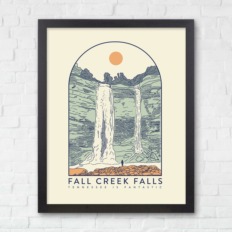 8x10 Fall Creek Falls Print