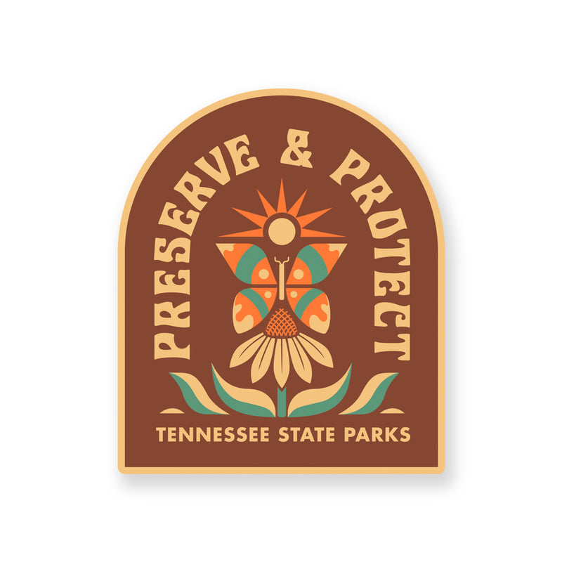 TNSP - Preserve & Protect Butterfly Sticker