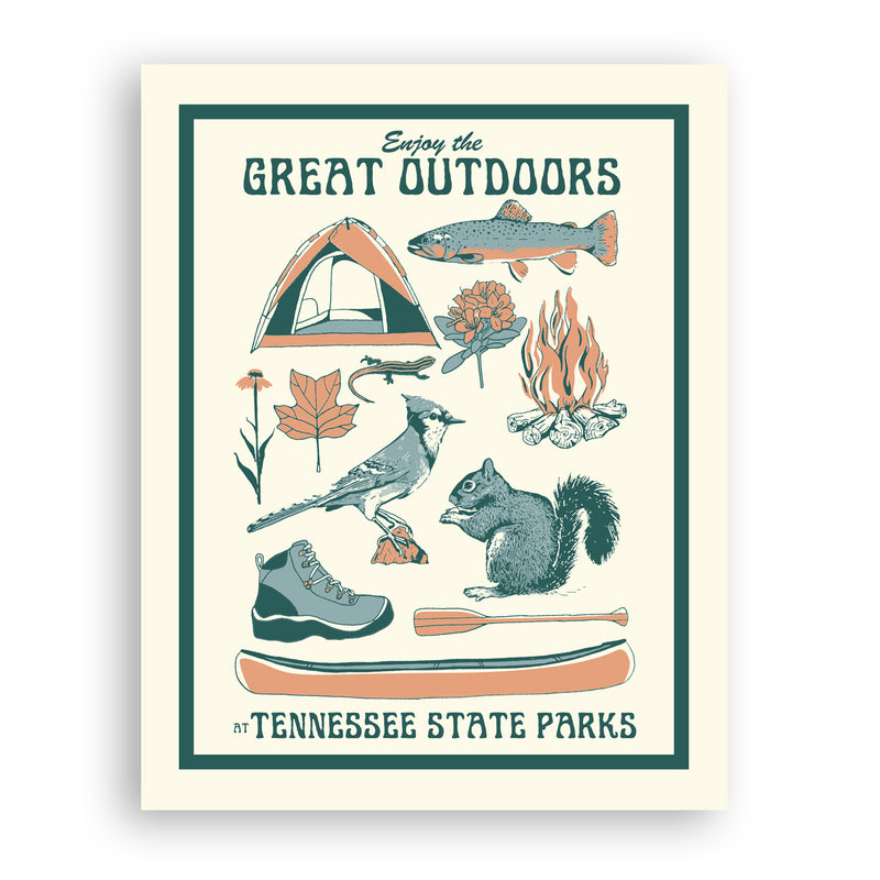 TNSP - Great Outdoors - 11x14 print